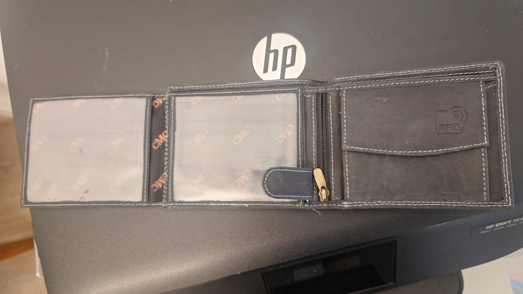 Brieftaschen: CMC Leder Portemonnaie mit RFID – Neu (gemäss Beschreibung) aus Thunstetten von Oberaargau77 1