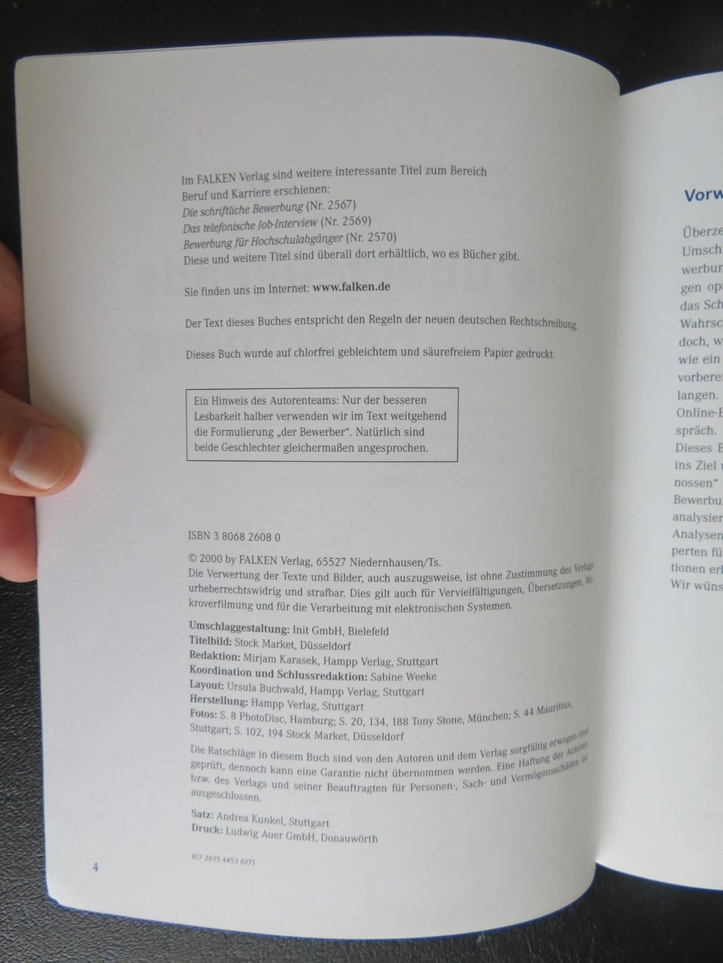 Bücher: Ratgeber "Wie bewerbe ich mit richtig" – Gebraucht aus Lachen SZ von peace0 2