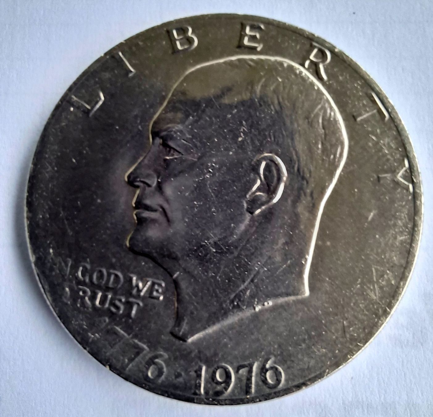 Tutti le monete: 1976 Nr. No "S". Proof Eisenhower Dollar, Typ 2 – Nuovo (secondo la descrizione) da Fehraltorf venduto da Albino61
