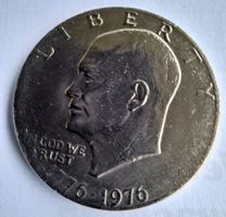 1976 Nr. No "S". Proof Eisenhower Dollar, Typ 2