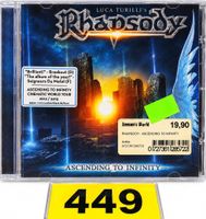CD Luca Turilli's Rhapsody AAscending To Infinity", Nr. 449