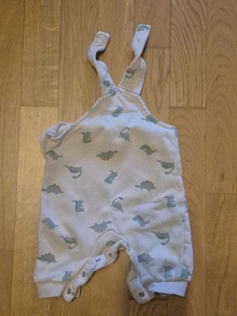 Dopodopo Baby Dungarees Size 62, 2-4 Months, Dinosaur 🦖🦕