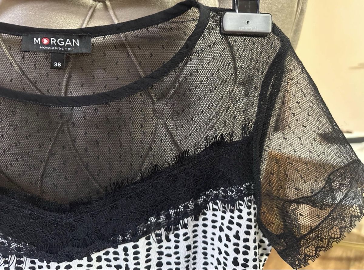 Morgan Camicette: Morgan Damen Sommer Bluse Gr. S / 36 – Usato da Lachen SZ venduto da zsucard 1