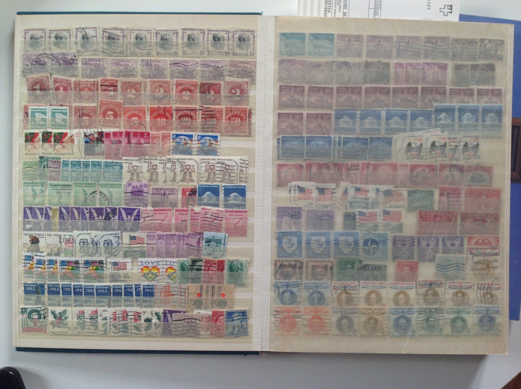 Alle Briefmarken: timbre USA 30.8.5 – Gebraucht aus Vuiteboeuf von broticaire 3