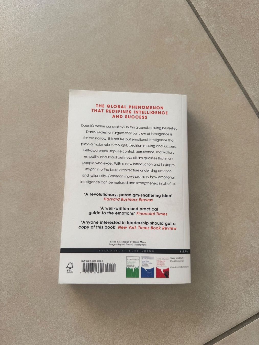 Libri: Emotional Intelligence Daniel Goleman – Usato da Meierskappel venduto da kev_nn8q 1