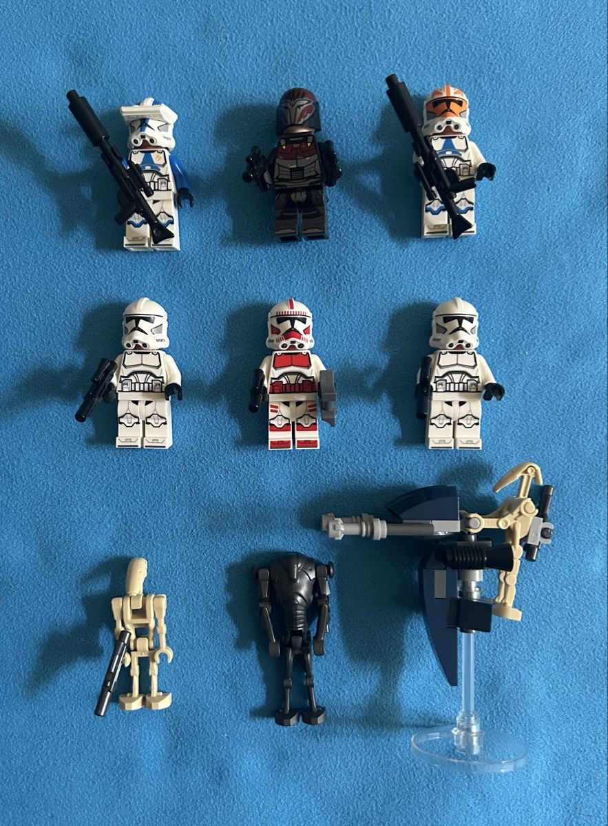Lego Kit di costruzioni: Lego 9 Minifigures Star Wars neuves – Nuovo (secondo la descrizione) da Vallorbe venduto da Apa4