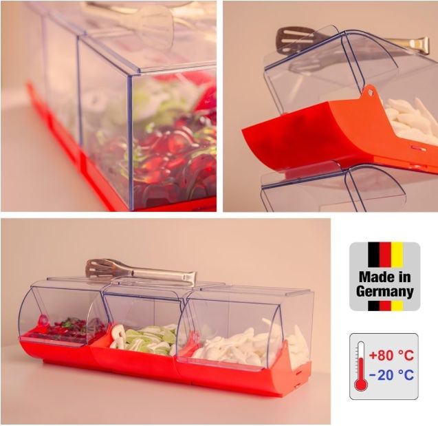 Contenitori & Simili: Stückartikelbox aus PP, mit transparentem Klappdeckel, 23,2 – Nuovo e nell'imballaggio originale da Bülach venduto da RockBottomOffTheRamp 7