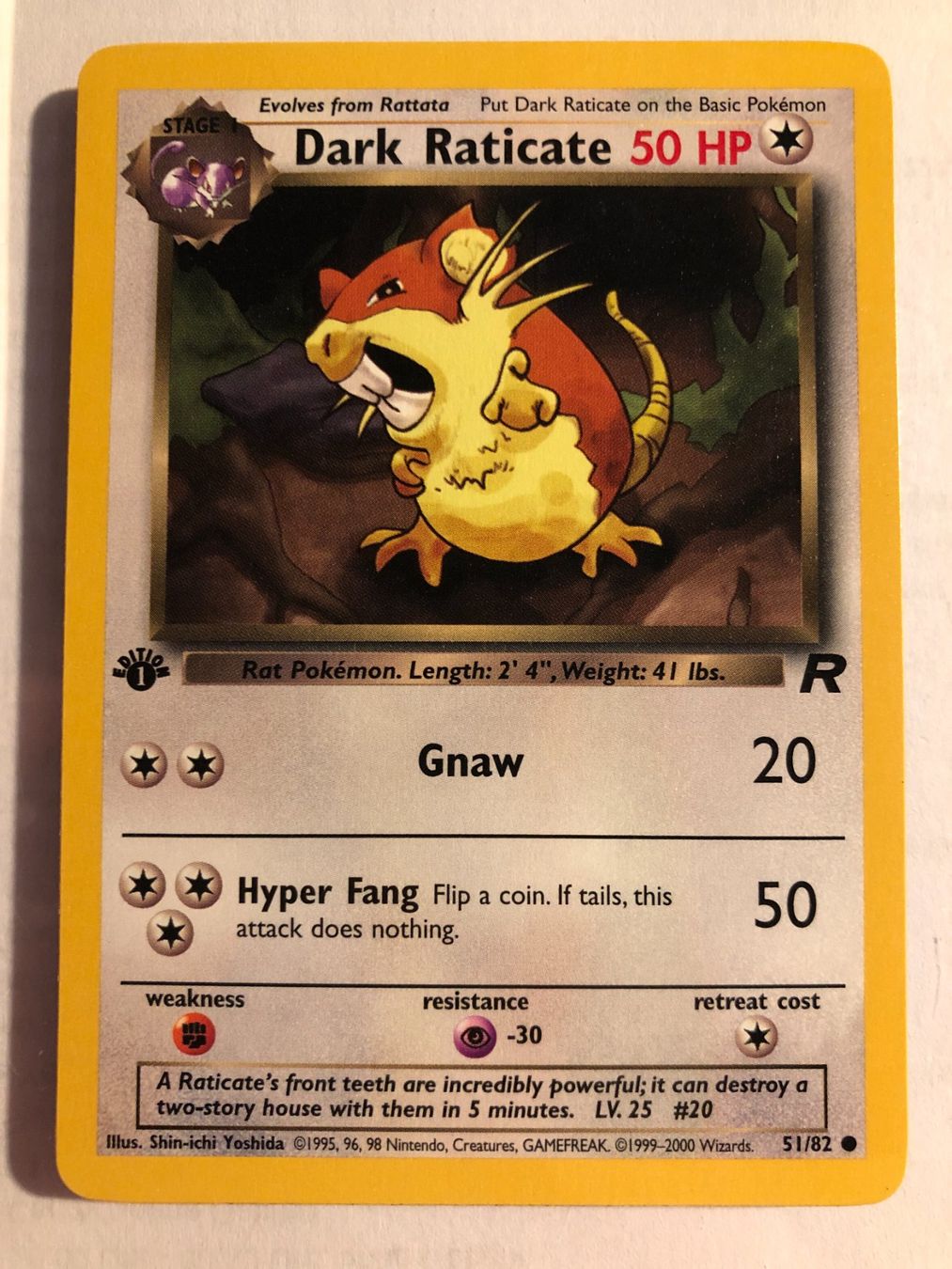 Carte collezionabili: Dark Raticate 1st Team Rocket - MINT - ab 1.- – Usato da Giubiasco venduto da dan_pr8b