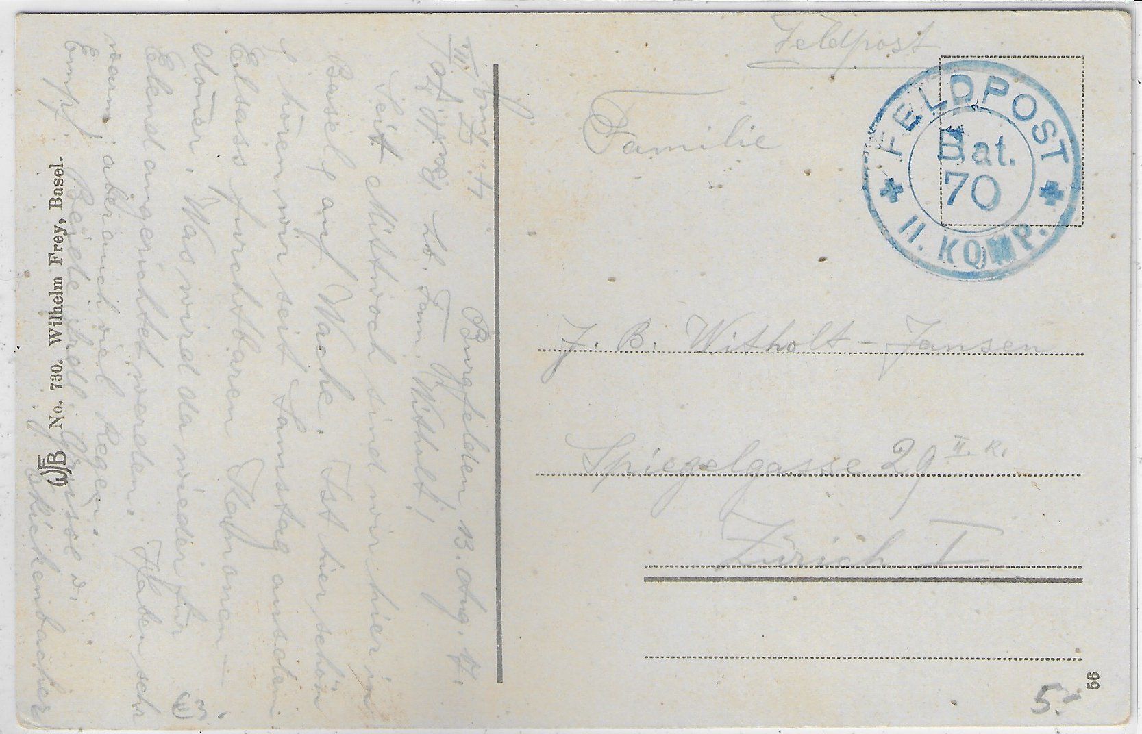 Cartoline postali: Basel - Rathaus - Litho – Usato da Ettingen venduto da Kartenplanet 1