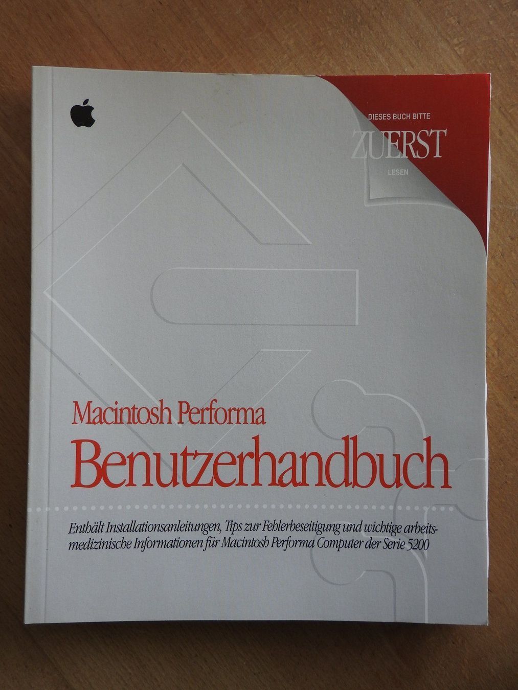 Libri: Macintosh Performa 5200 Benutzerhandbuch – Nuovo (secondo la descrizione) da Uznach venduto da killroy99