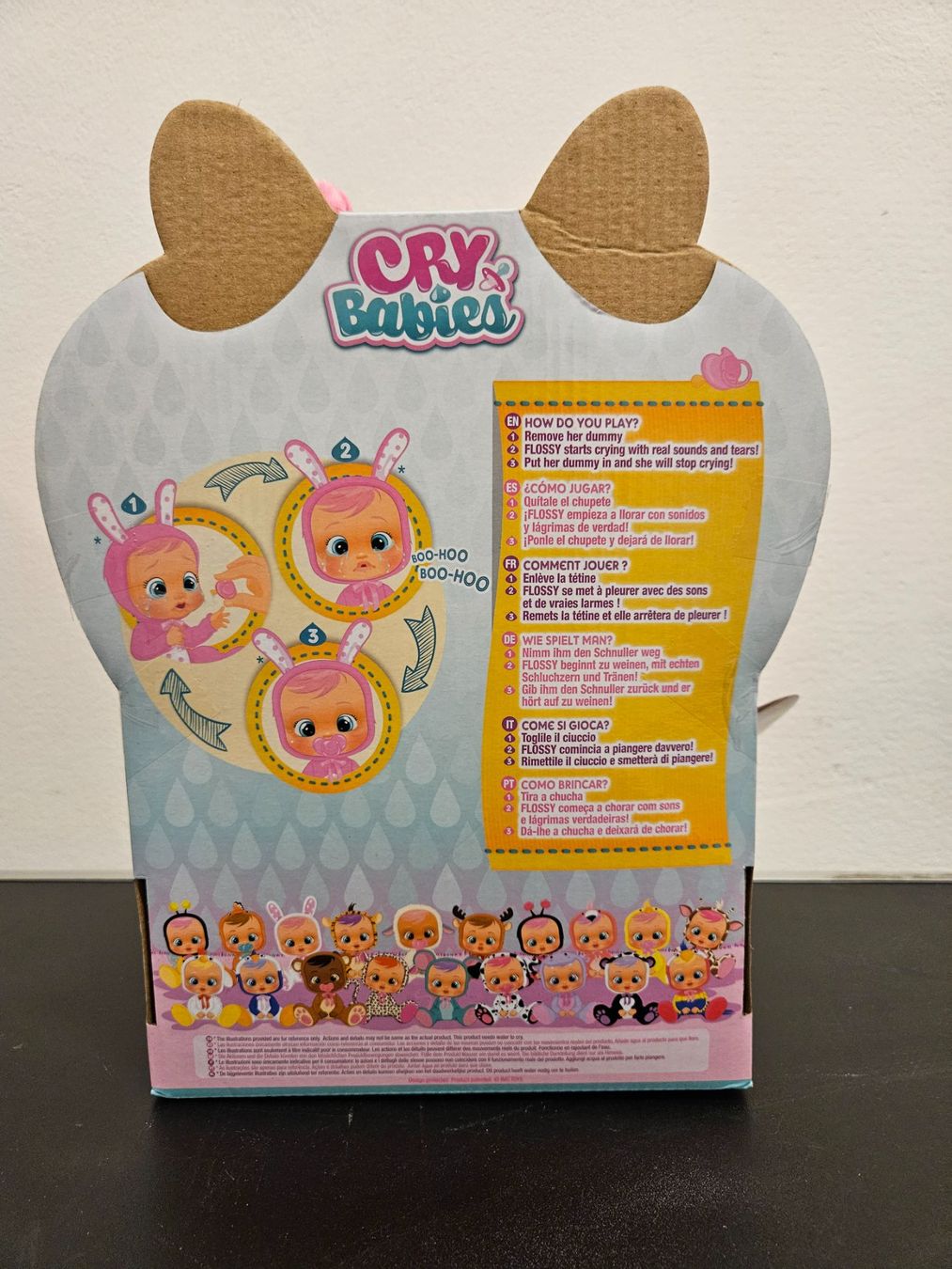 Bambole: Neu - Cry Babies Flossy pink – Nuovo e nell'imballaggio originale da Dagmersellen venduto da Jarsetz_Restposten 1