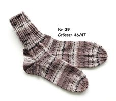 Socken gestrickt   Gr.46/47   Nr.39