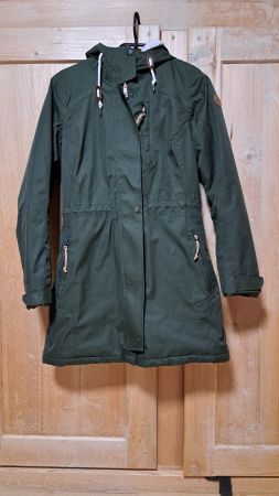 Winterjacke Dunkelgrün Damen Grösse S - Top Zustand!