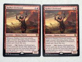 2x Radha's Firebrand - Dominaria United