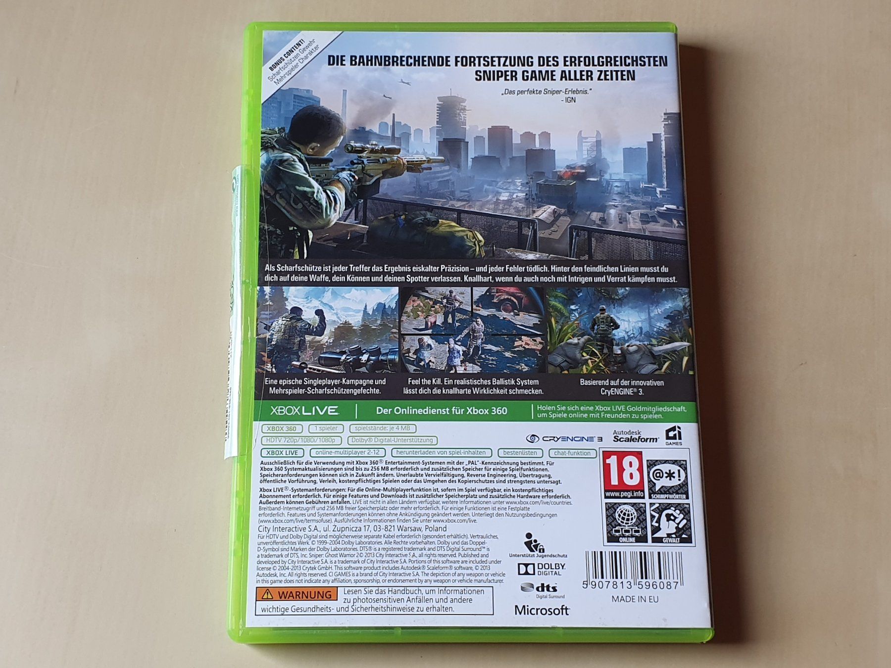 Microsoft Giochi: Sniper 2 – Usato da Stansstad venduto da collectorsshop 1