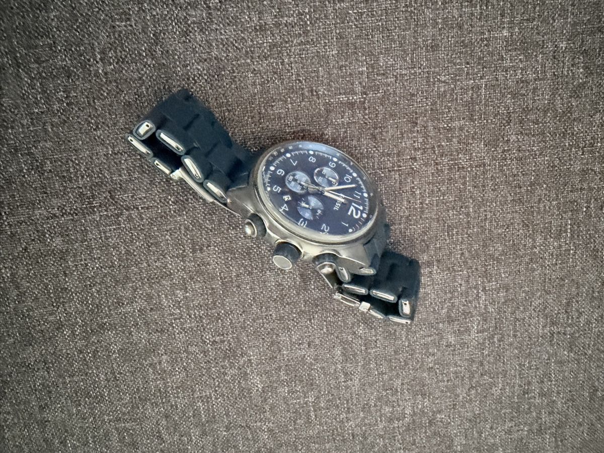Fossil Uhren: Fossil Chronograph Blue Dial Men's Watch Used – Gebraucht aus Bern von ogu_r9nt 1