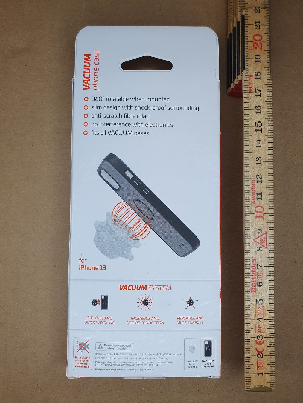 Apple Cover & Protezioni schermo: Fidlock VACUUM iPhone 13 Hülle - Neu! – Nuovo e nell'imballaggio originale da Aathal-Seegräben venduto da Ru.Fi 5