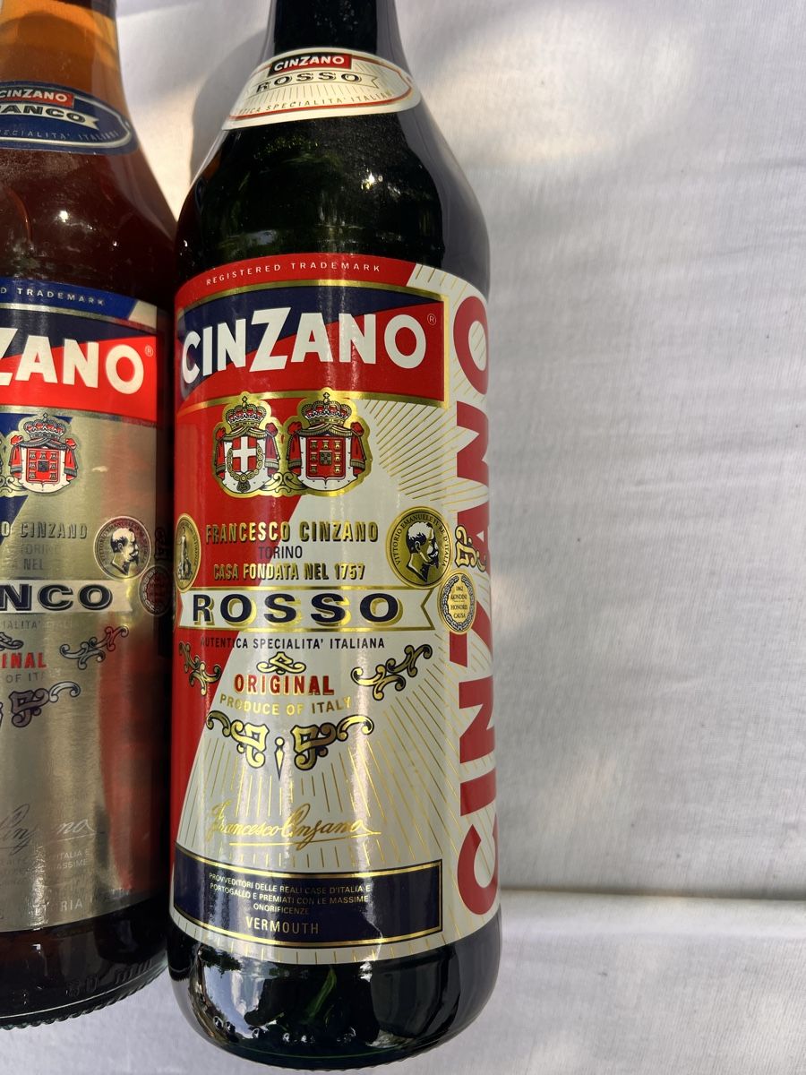 Cinzano Bevande alcoliche: 2x Cinzano ,Bianco & Rosso (61) – Usato da Glattfelden venduto da maa_qcj8 1
