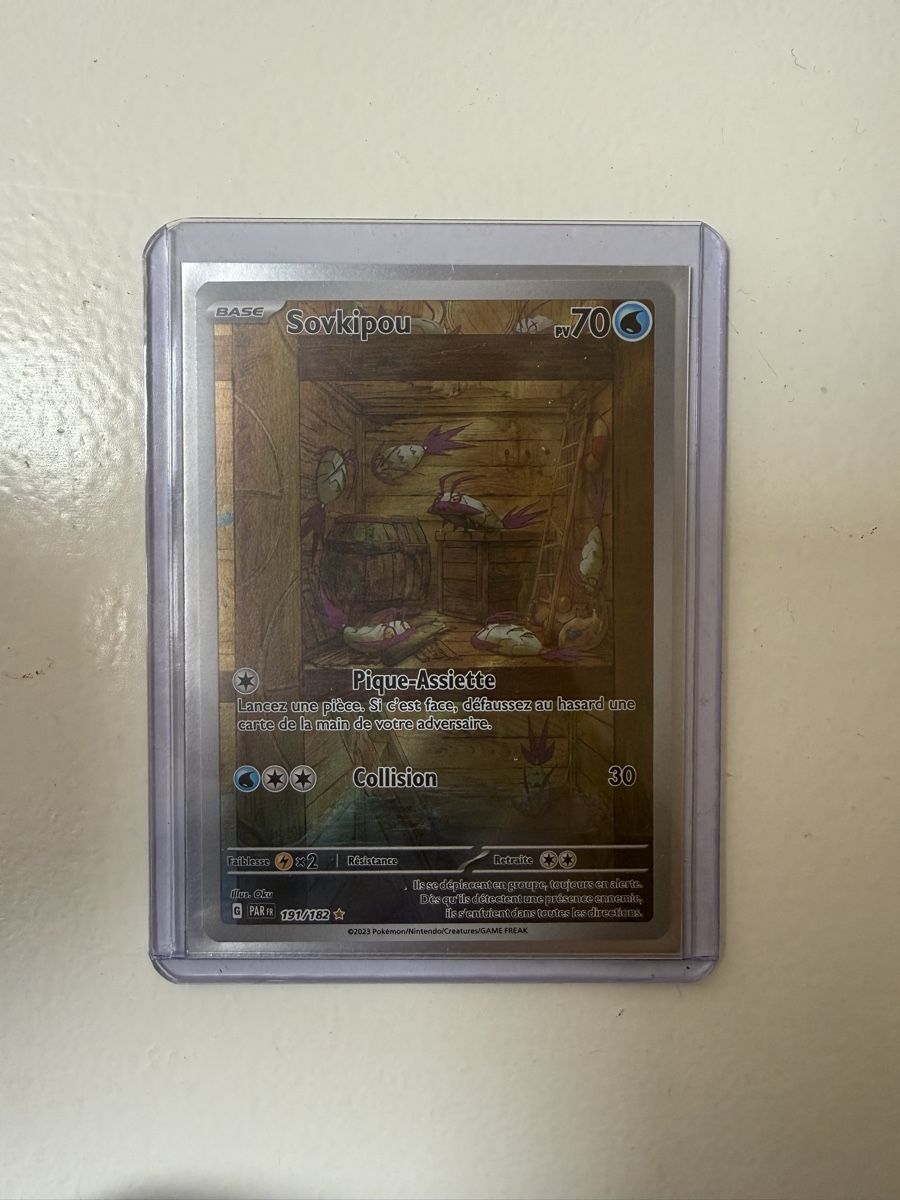 Pokémon Carte collezionabili: Sovkipou FR 191/182 NM – Nuovo e nell'imballaggio originale da Yverdon-les-Bains venduto da Pokeworld_timo