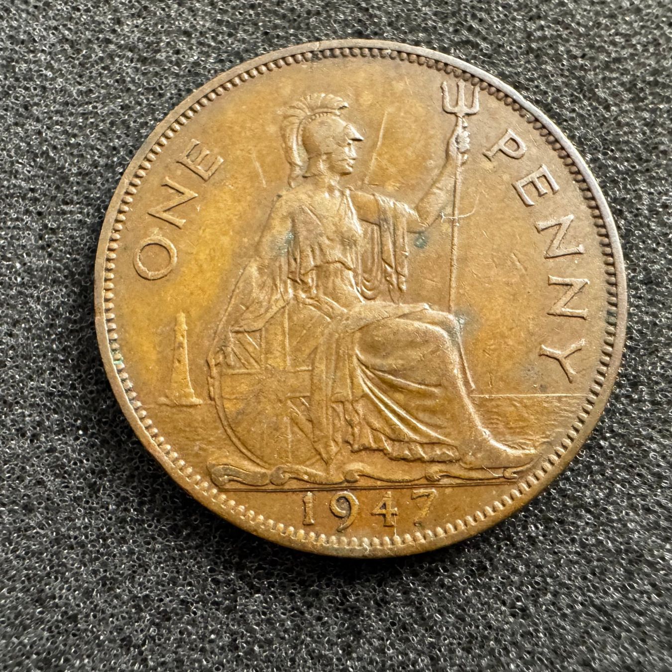Tutti le monete: 1 Penny England 1947 – Usato da Reitnau venduto da tb-muenzen