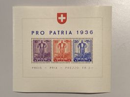 Pro Patria 1936