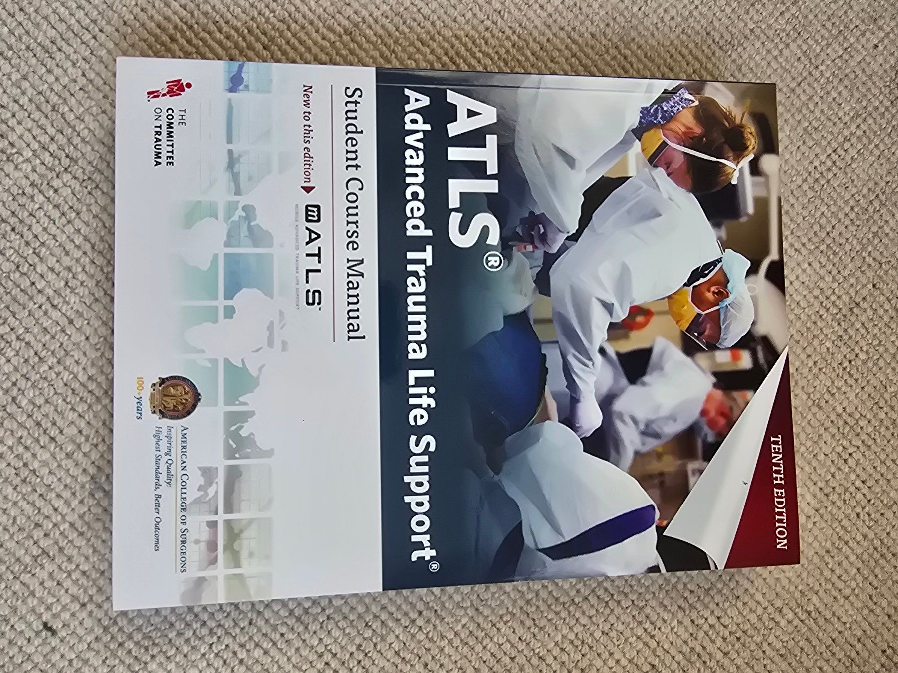 Libri: ATLS Kursbuch - Advanced Trauma Life Support, 10. Edition – Nuovo (secondo la descrizione) da Bühler venduto da Labrador92