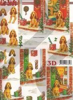 3D Schnittbogen Welpe
