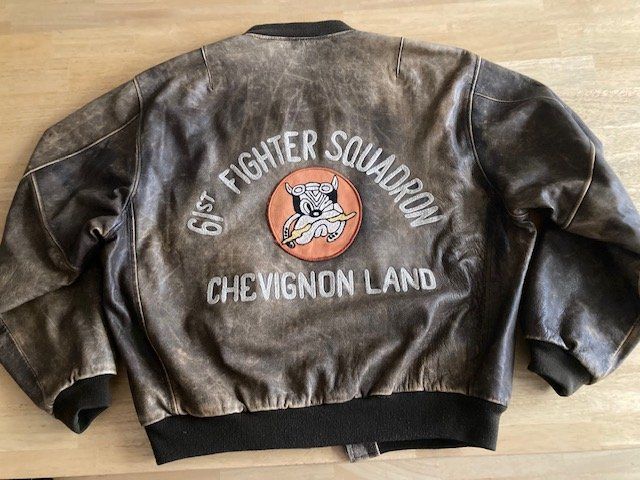 Chevignon Vestes: Chevignon "6st Fighter Squadron" Flight Jacket XXL – D'occasion à Affoltern am Albis par premiumparts