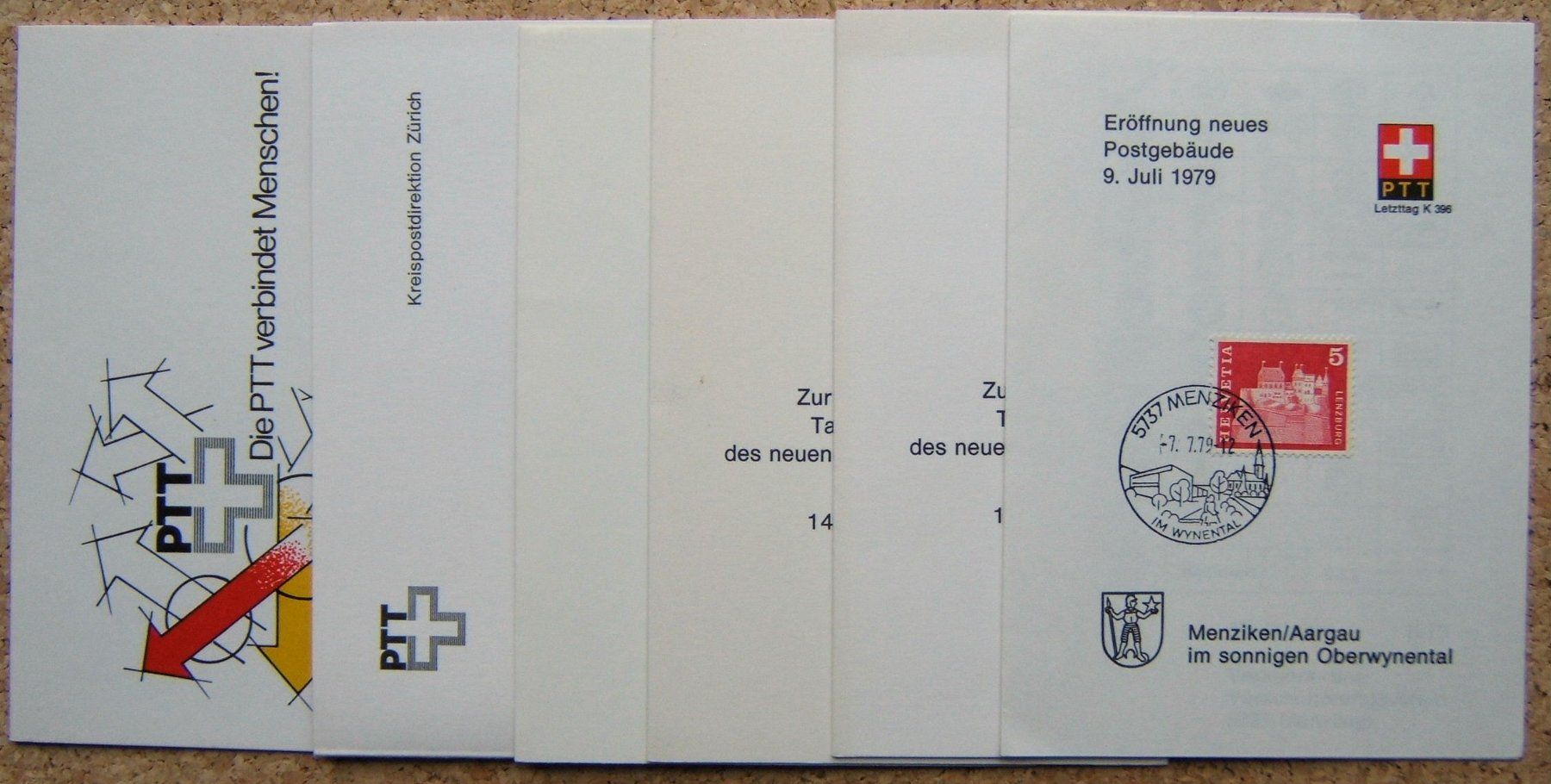 Tous les timbres: LOT PTT FALTBLÄTTER – D'occasion à Brunnen par Nonne04