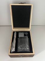 Whisky-Set in edler Holzbox neu & ungebraucht
