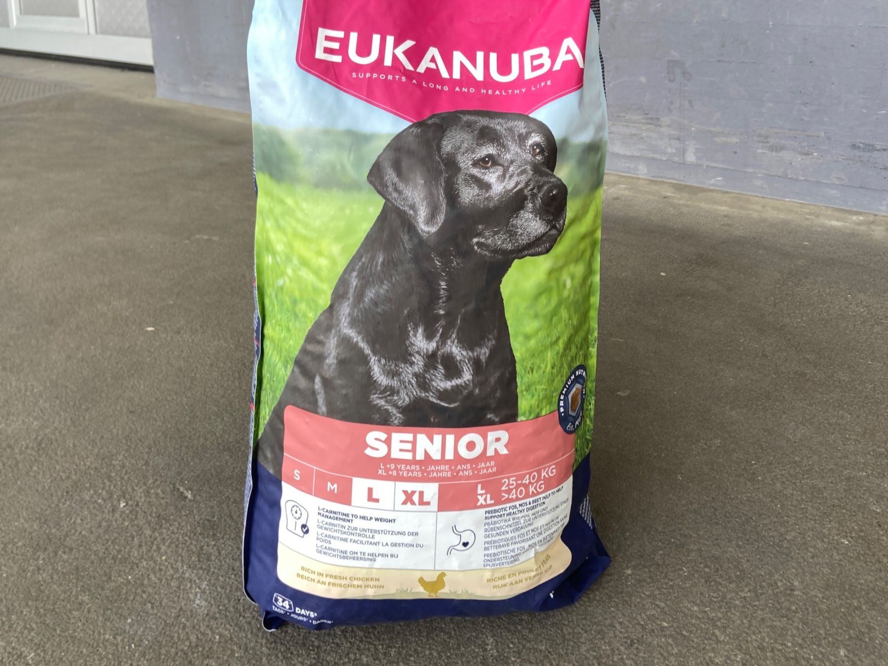 Mangimi: 🟢   EULANUBA Senioren Hundefutter - 12 kg – Usato da Zürich venduto da trashtussi