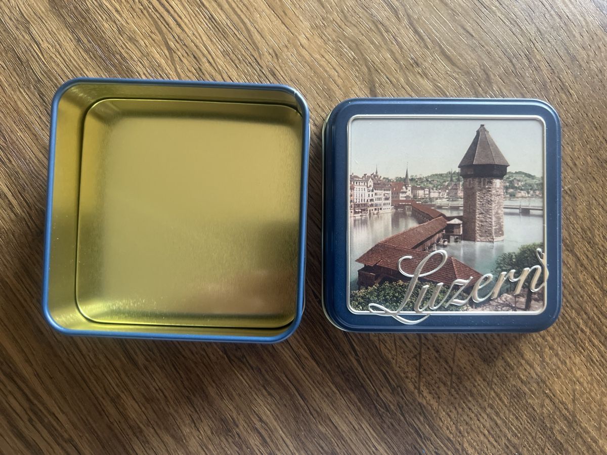 Zuckerdosen: Dose Luzern, 9x9 cm – Neu und originalverpackt aus Zürich von Nora321 3