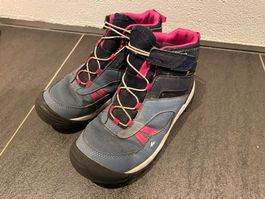 Wanderschuhe v. Decathlon, Gr. Wasserdicht Gr. 34 blau/pink