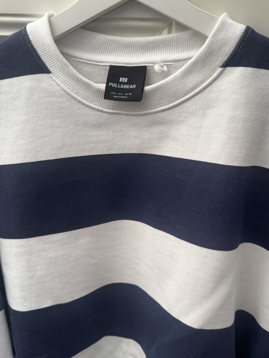Pull&Bear Maglioni & Felpe: New Striped Round Neck Sweatshirt - Pull&Bear. – Nuovo (secondo la descrizione) da Zürich venduto da ber_78xz 5