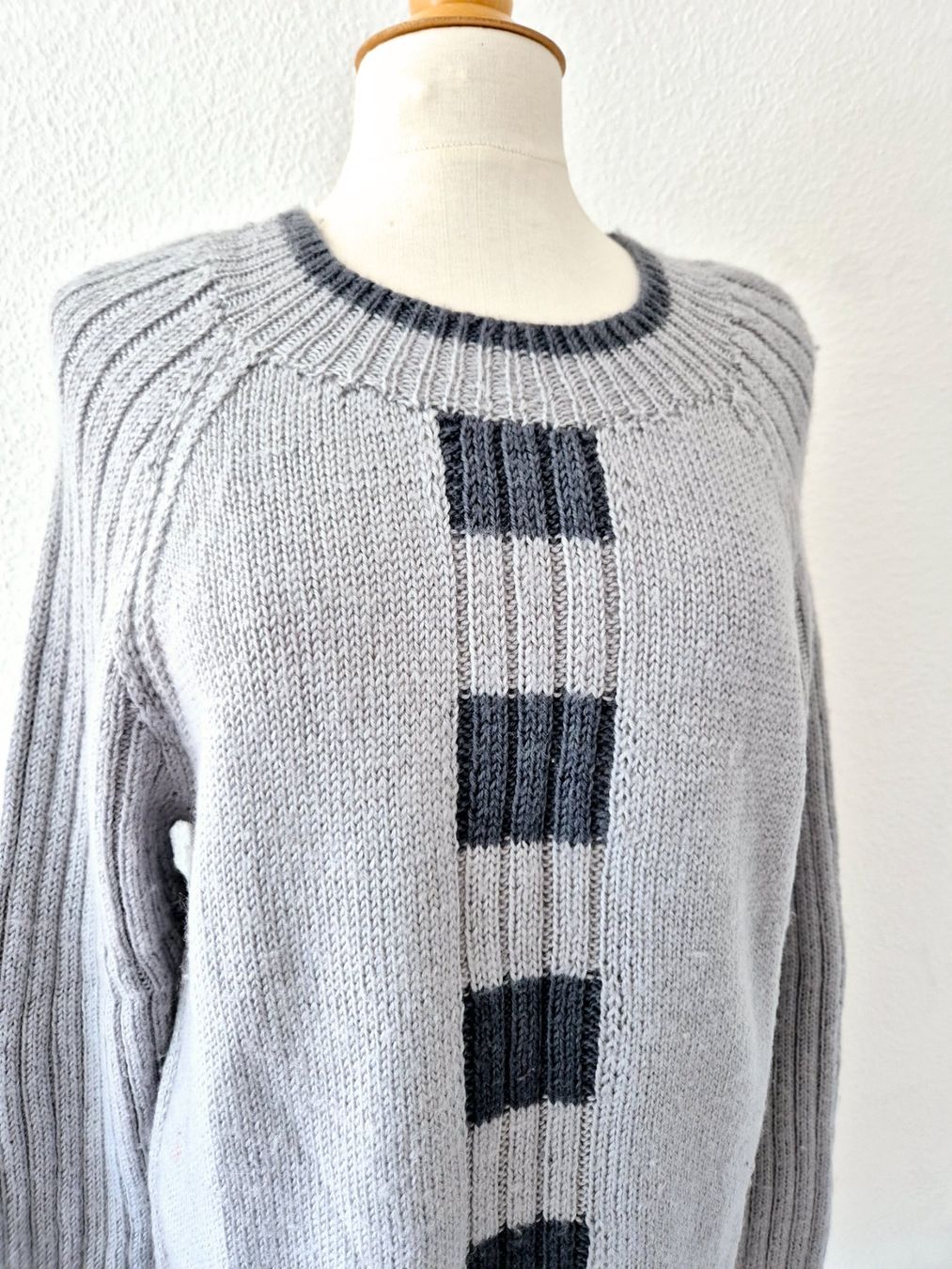 Maglioni & Felpe: PULLOVER STRICKWARE STRICKPULLI HANDMADE L 40 UNISEX UNIKAT – Usato da Elsau venduto da the-colorful-side 2
