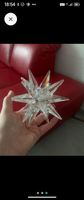 Stern aus Glas 3D Glasdeko Stern handgefertigt neu