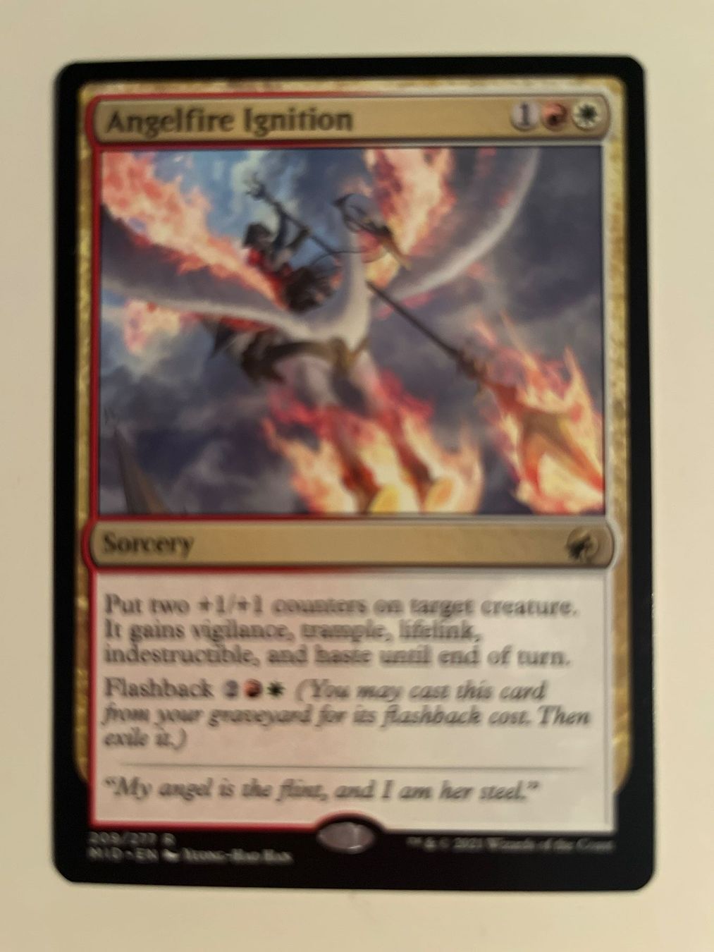 Magic The Gathering Cartes à collectionner: 1 x Angelfire Ignition - Magic: The Gathering - MtG – D'occasion à Kriens par Shadi1980