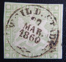 Württemberg Kat. 8 gest. 1857 70 Euro