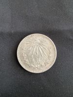 Silbermünze Mexiko 1 Peso 1944 – Cap and Rays – Original Sil