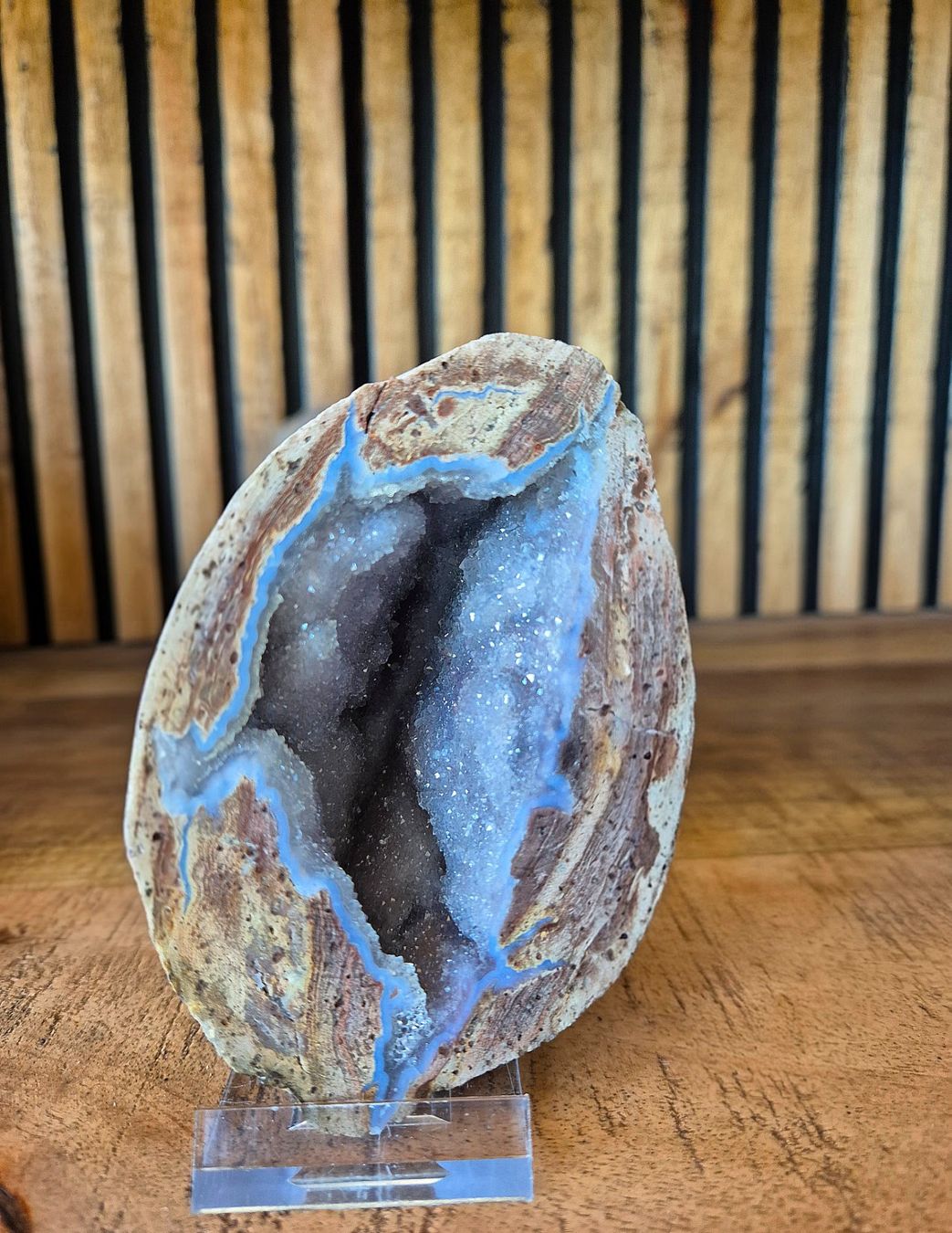 Minerali & Pietre curative: Blauer Dugway Achat – Nuovo (secondo la descrizione) da Rünenberg venduto da Ainhoa13