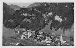Gruss vom MELCHTAL - alte Postkarte 1948