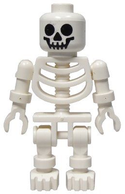 Lego Kit di costruzioni: gen001 Skeleton - Standard Skull, Floppy Arms | Lego – Usato da Schneisingen venduto da 500_to_moon