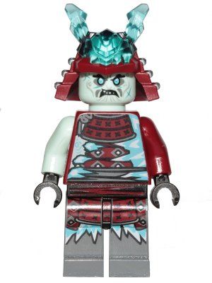LEGO Ninjago njo549 Blizzard Samurai - Ninja Helmet