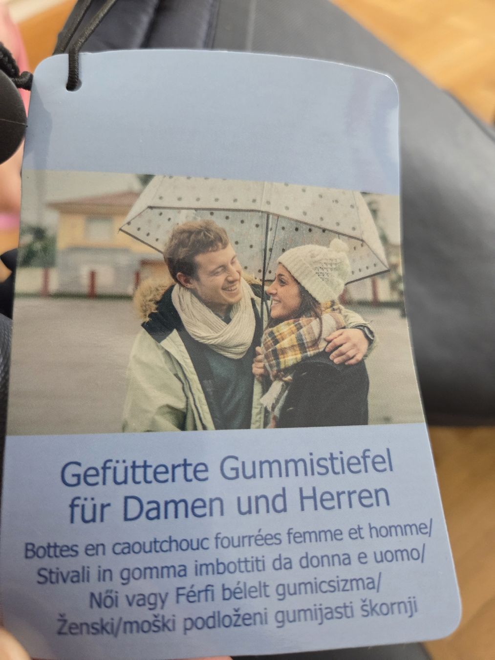 Scarpe da uomo: Gefütterte Gummistiefel  – Nuovo (secondo la descrizione) da Aarau venduto da crissta 3