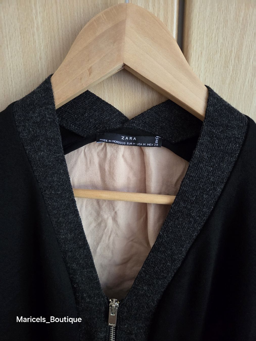 Zara Jacken: ZARA Bomber Jacket Black Size M – Gebraucht aus Winterthur von Maricels_Boutique 2