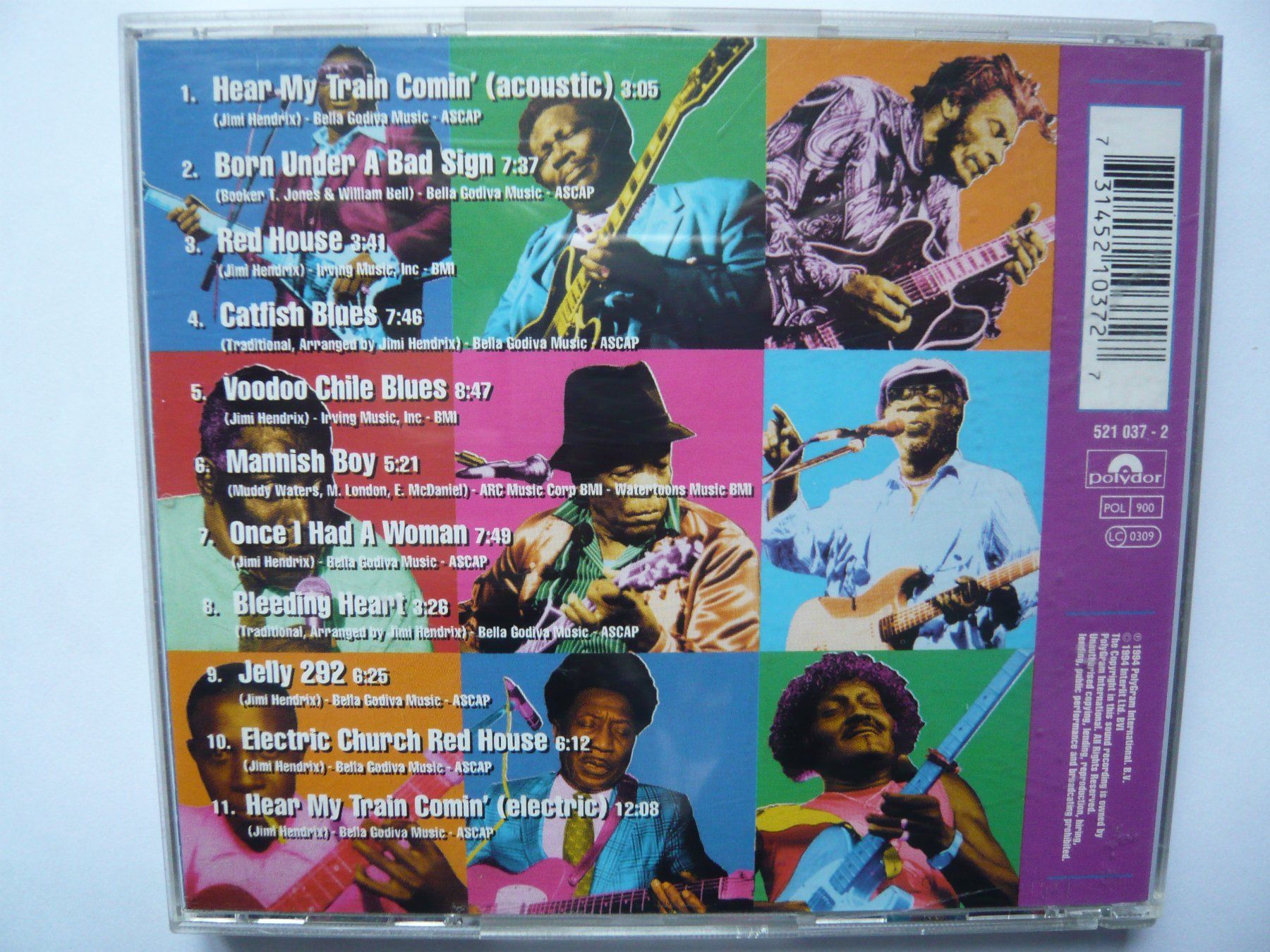 CD: JIMI HENDRIX BLUES – Usato da Winterthur venduto da Cajun 2