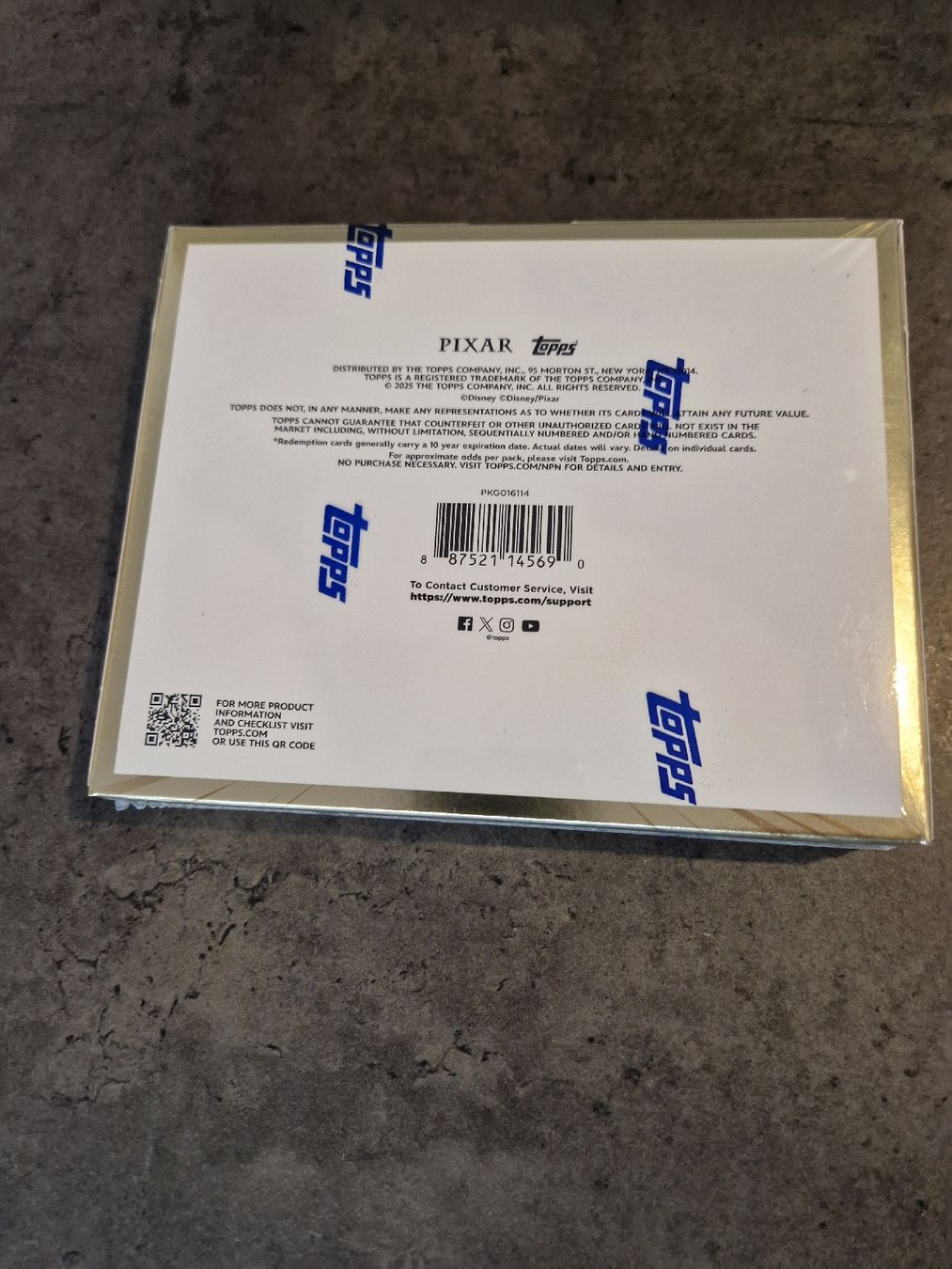 Topps Carte collezionabili: Topps Pixar Gold Hobby Box OVP – Nuovo e nell'imballaggio originale da Seon venduto da Passion4SoccerCards 2
