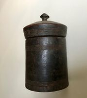Tibetische Amulett/Medizin Holzdose