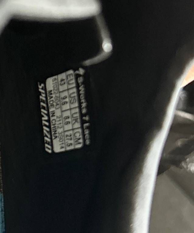 Specialized Scarpe da uomo: Specialized S-Works 7 Lace – Usato da Attalens venduto da ewirz 3