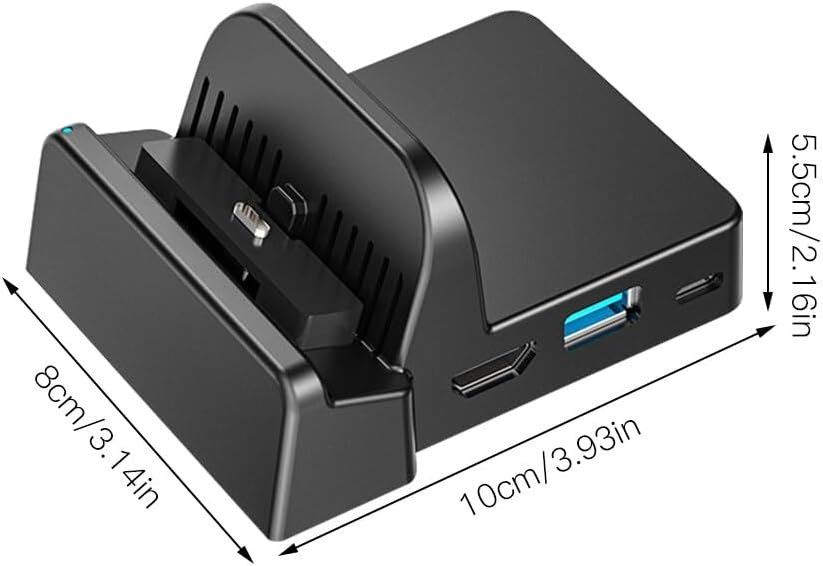 Docking station: Docking Station für Nintendo Switch mit extra USB 3.0 Port – Nuovo (secondo la descrizione) da Thun venduto da Newnewshop 4